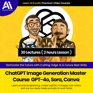 Video Course - ChatGPT Image Generation Master Course GPT-4o, Sora, Canva |  Ai Make Video | Make Vi