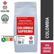 Jewel Coffee Colombia - Coffee Beans 1kg (Halal Certified)