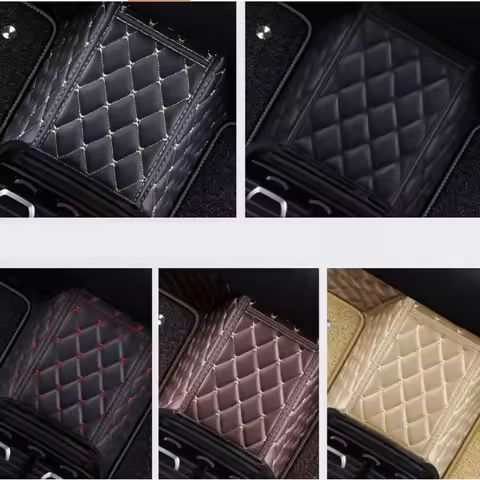 Custom Car Floor Mats For Hyundai Matrix Lavita 2000-2010 Auto Carpets Accessories Waterproof Leathe