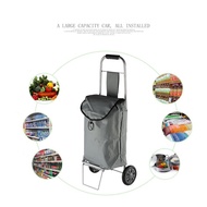 Foldable Grocery Shopping Cart Market Trolley *SG Seller*