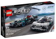 LEGO Speed Champions Mercedes-AMG F1 W12 E Performance & Mercedes-AMG Project One 76909