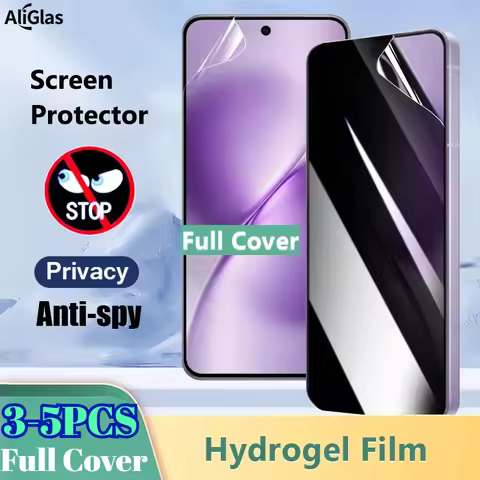 3-5PCS Full Cover Privacy Soft Screen Protector For vivo X300 X200 FE X100 Pro mini Ultra X200s X100