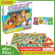 LZD AQUARIUS Scooby-Doo Journey Board Game-สนุกสำหรับเด็กและผู้ใหญ่-สินค้าและของสะสม Scooby-Doo ที่ได้รับอนุญาตอย่างเป็นทางการ (97018),น้ำเงิน,ขาว,ส้ม,เป็นเวลา96เดือน