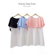 BIGISSIMO SHANDY CAPE DRESS