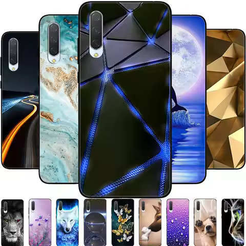 For Xiaomi Mi 9 lite Mi A3 Case Shockproof Soft TPU Silicone Phone Cover For Xiaomi Mi9 SE Funda 9Li