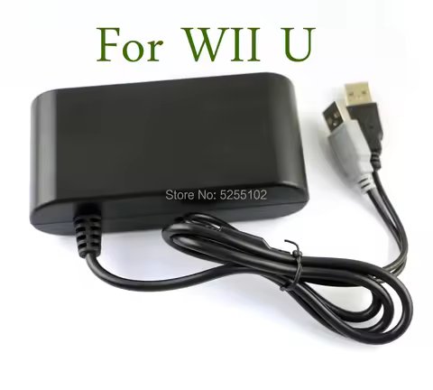 5PCS 2019 New For Smash / Brothers / GameCube / PC / Switch / Wii U 3-in-1 4-Port USB For Game Cube 