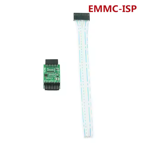 Adapters EMMC-ISP VER: 1.00 Programming For XGecu T48 NAND T48 TSOP48-1 Programmer Nor Flash Adapter