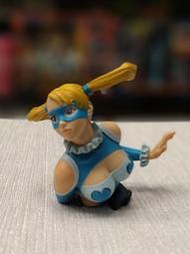 D-4 櫃 現狀品 ：  FIGUX 快打旋風 摔跤手 RAINBOW MIKA  彩虹美華 胸像    盒玩