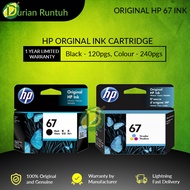 ORIGINAL HP  67 Black and Colour Ink