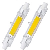 CTKcom 78 mm/3.1 in R7S LED Bulb (2 Pack) 120V 10W White 6000K T3 J Type Halogen Bulb Replacement 10