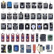 For Arduino 45 Kinds of sensors Digital Temperature Humidity RGB LED Soil Buzzer sound Ultrasonic se