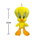 Kawaii Big Looney Tunes Bugs Bunny Plush Toy Doll Tweety Bird Bunny Anime Cartoon Movie Plushies Stu