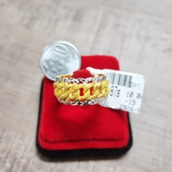 Emas916, Cincin Rt Coco Padu 1.0 cm Pd 8216 P482 19