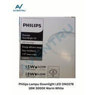 Philips LED Downlight DN027B 18W 3000K Warm White