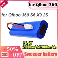 14.4V 2000mAh/2800mAh for Qihoo 360 S6 X9 2S Robot Vacuum Cleaner Battery Vacuum Cleaner Lithium Bat