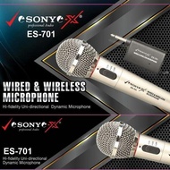 ~^~^~^~^] Mic Sony ES 701 ES701 Wireless+Cable