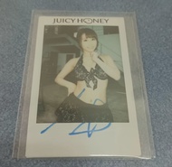 juicy honey 旬果 拍立照 女優咭 簽名