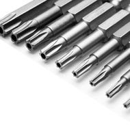 MATA Torx Star Key Drill Screwdriver Bit Set | Shank Hex Magnetic Torx Bits