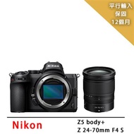 【Nikon】Z5+ Z24-70mm f4 單眼相機~送128G副電座充包 [平輸]