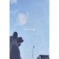 Alphabet Tracing Board Acrylic Large