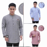 baju koko orang tua lengan panjang terbaru modern