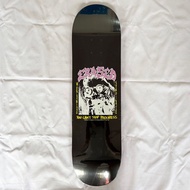 Erased “You Can't Stop Progress Black 8.0” x 31.4” / 8.25” x 31.5” Skateboard Deck
