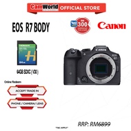 Canon EOS R7 ( BODY ) only ( CANON MALAYSIA WARRANTY )