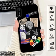 Softcase hp VIVO Y91 Y93 Y95 - Case hp VIVO Y91 Y93 Y95 Aesthetic Motif - Casing hp - Silicone VIVO 