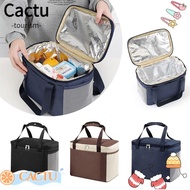 CACTU Insulated Lunch Bag Reusable Picnic Adult Kids Lunch Box