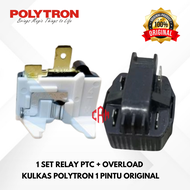 Relay PTC Overload Kulkas POLYTRON 1 Pintu Original