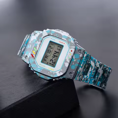 DW5600 Aluminum Mod Kit Casioak Watchband Watch Case 5610 coloration