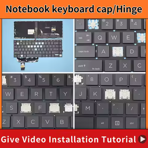 Replacement Keycap Key cap Hinge for HP Elitebook 740 G7 740 G8 840 G7 840 G8 745 845 G7 G8 ZBOOK Fi