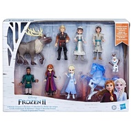 FROZEN 2 ULTIMATE FROZEN COLLECTION 9 FIGURE SET ELSA ANNA RYDER HONEYMAREN NOKK
