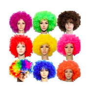 Premium Quality Afro Short Curly Wig Disco Hippie Wig Shaggy Curly Wig for Men Women 70s 80s Wig Disco Rocker Wig Costume Cosplay Halloween Daily Wear Wig Heat Resistant Synthetic Wig