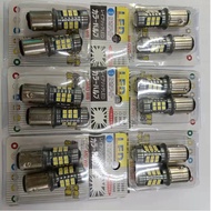 [12V 24V] 1157 1156 led Bulb 12V (S25) Single Core White Light * 2 Direction Lampu LED Kereta Lampu 