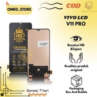 LCD G0LD3N CR0WN VIVO V11 PRO / TOUCHSCREEN VIVO V11 PRO 1804 ORIGINAL FULLSET COMPLETE TS FULLSET..