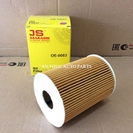 Porsche Cayenne, Cayenne GTS 3.6 and 4.8 oil filter, JS Asakashi Japanese brand OE0083