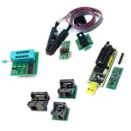 CH341A Programmer Adapter SOIC8 Adapter SOP8 Clip with Cable 1.8V Adapter EEPROM Flash BIOS USB Prog