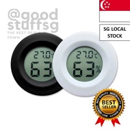 [SG FREE 🚚] Digital Thermometer Hygrometer, -50~ +70°C Mini LCD Digital Thermometer Hygrometer Fridge Freezer Tester Tem