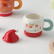 Cốc ly sứ Hình ông già noel người tuyết làm quà tặng giáng sinh ý nghĩa