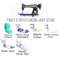 sepatu mesin jahit butterfly singer paket isi 6 jenis  / sepatu mesin jahit komplit / sepatu mesin jahit kumplit / semua sepatu mesin jahit /Alat jahit / kebutuhan menjahit / alat konfeksi / alat alat mesin jahit / suku cadang / peralatan mesin jahit