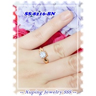 Original Xuping Brand 18K Gold Plated Ring SS-8216-BN One Gold