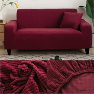 thick sofa protector Jacquard solid printed sofa covers for living room couch cover corner sofa slip