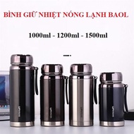 (REAL PHOTO) BaoL WL31 premium thermos water bottle with capacity of 1L, 1.2L, 1.5L Anti-rust stainl