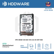 HPE 300GB 12G SAS 15K 2.5in SC ENT HDD // 759208-B21// 759546-001