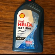 OLI MOTOR SHELL HELIX HX7 PLUS 5W-40 Fully SHYNTHETIC 1000Ml