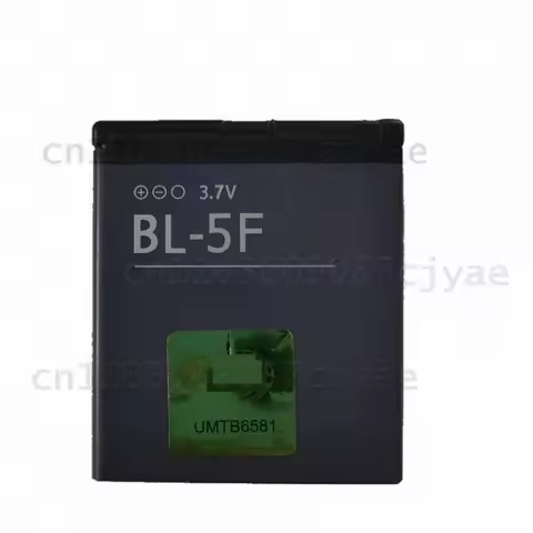 BL-5F Cell Phone Battery for Nokia E65 N93I N95 N96 N98 6210S Replacement Pack