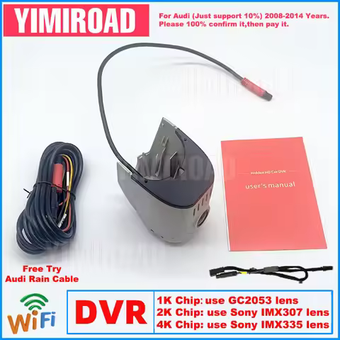 New Plug and Play Car Dvr Dashcam 1K 2K 4K AD03 Dash Cam For Audi Q5 Q7 4l TT A4 Avant B8 S5 A5 A6 C