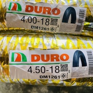 Duro ยางนอกมอเตอร์ไซค์ ขอบ 17 18 DM1261 TT ชนิดใช้ยางใน ยางวินเทจ ยางคลาสสิค สำหรับใส่ล้อซี่ลวด