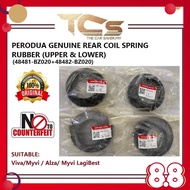 ORIGINAL PERODUA GENUINE REAR COIL SPRING RUBBER UPPER LOWER MYVI 2005-2017 VIVA ALZA 48481-BZ020 48